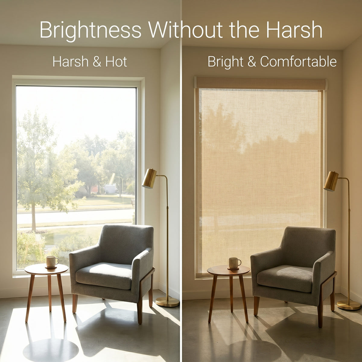 Custom Solar Roller Shades